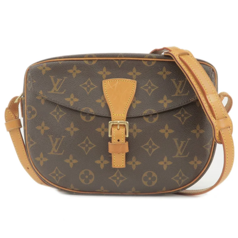 Louis Vuitton tote bags with a spacious interior and multiple pocketsLouis Vuitton Monogram Jeune Fille MM Shoulder Bag M51226