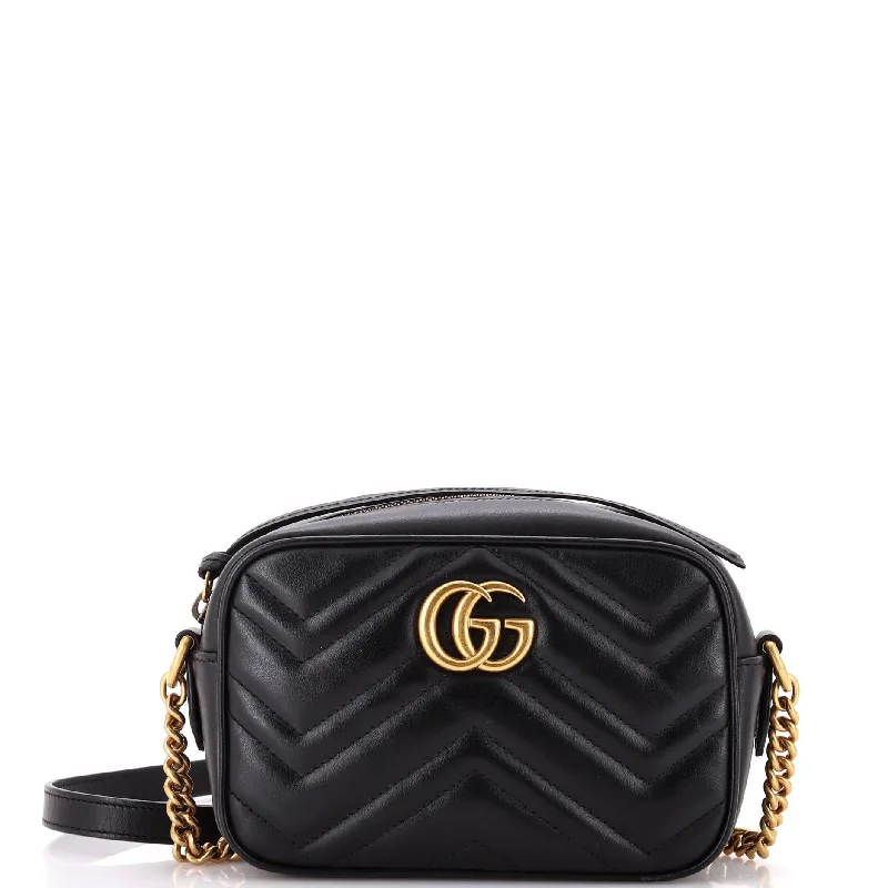 GG Marmont Shoulder Bag Matelasse Leather Mini