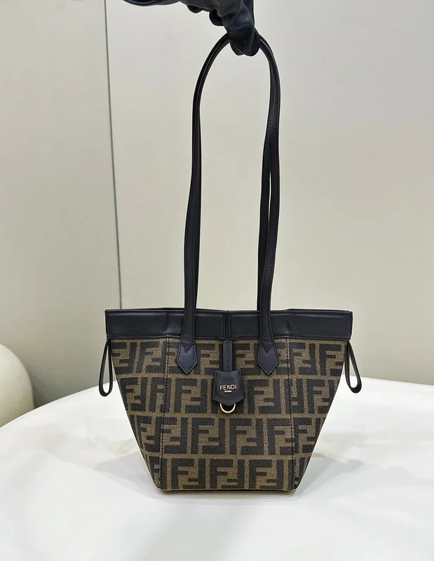 Fendi bags with a detachable mirror inside for quick touch - ups and groomingfendi luxury-Totes - FDI Bags - 002