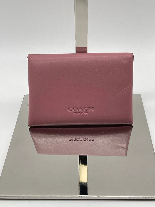 Ladies Coach Borough bags in a pastel shade for a soft and delicate appearanceWallet Designer By Coach  Size: Small