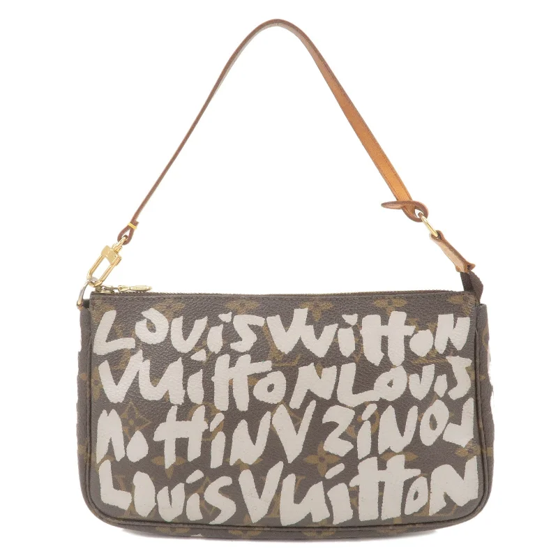 Louis Vuitton Neverfull bags with large capacity for everyday essentialsLouis Vuitton Monogram Graffiti Pochette Accessoires M92192