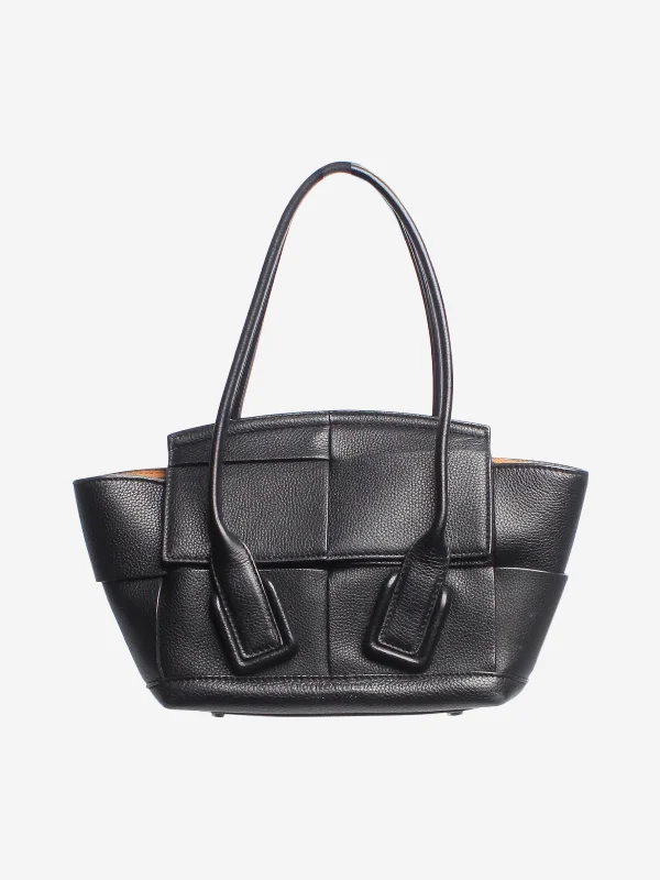 Versatile Hermes Arceau Bags for Different OccasionsBlack Arco mini tote bag