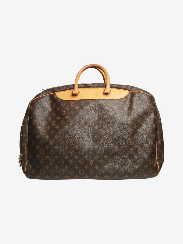 High - End Hermes Jypsiere Bags for the Fashion - ForwardBrown 1999 Monogram Alize travel bag