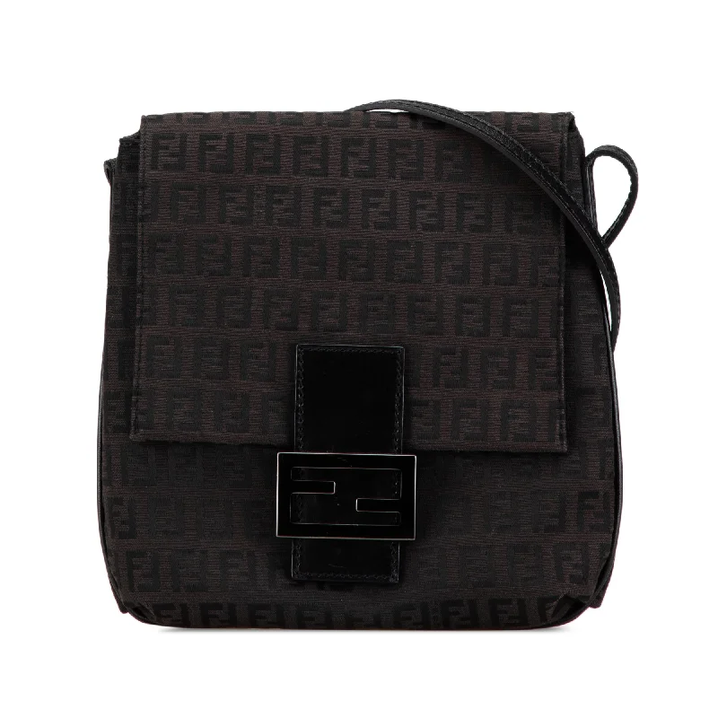 Versatile Hermes Arceau Bags for Different OccasionsBlack Fendi Zucchino Canvas Crossbody