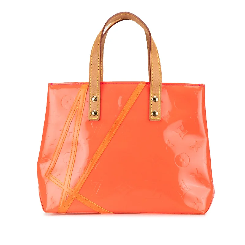 Louis Vuitton Twist bags with a snakeskin - effect panel for a bold lookOrange Louis Vuitton x Robert Wilson Monogram Vernis Fluo Reade PM Handbag