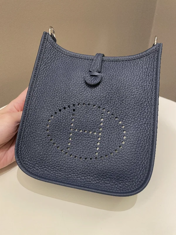 Hermes Bags for the Discerning Luxury CollectorHermes Mini Evelyne Bleu De Prusse