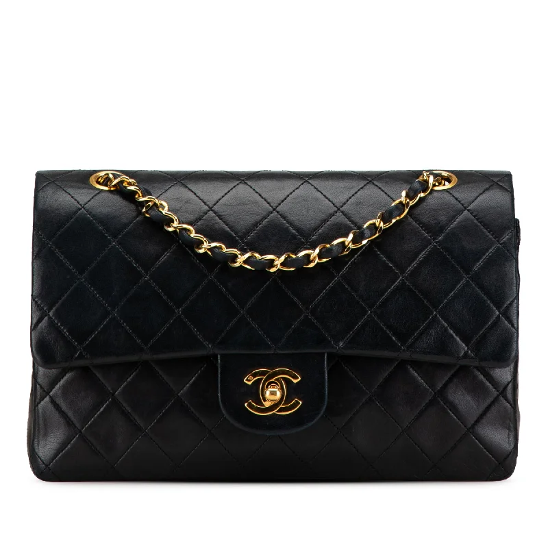 Minimalist Hermes Bags for a Sleek and Timeless LookBlack Chanel Medium Classic Lambskin Double Flap Shoulder Bag