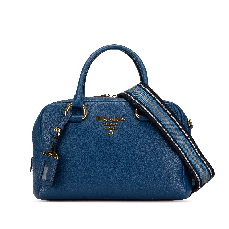 Ergonomic Hermes Etain Bags for Comfortable CarryingBlue Prada Mini Vitello Phenix Bauletto Satchel