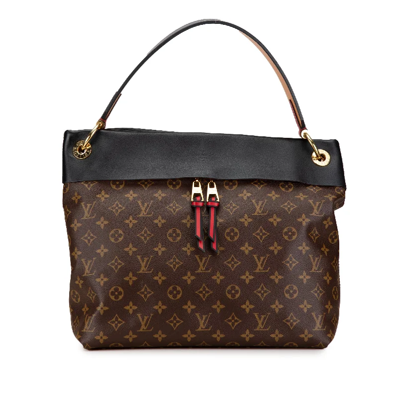 Louis Vuitton Twist bags with a snakeskin - effect panel for a bold lookBrown Louis Vuitton Monogram Tuileries Besace Shoulder Bag