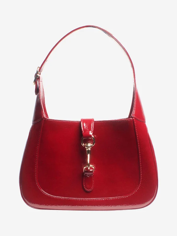 Hermes Lindy Bags in Seasonal Print CollaborationsDark red small Jackie bag