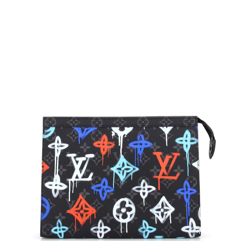 Pochette Voyage Graffiti Monogram Eclipse Canvas MM