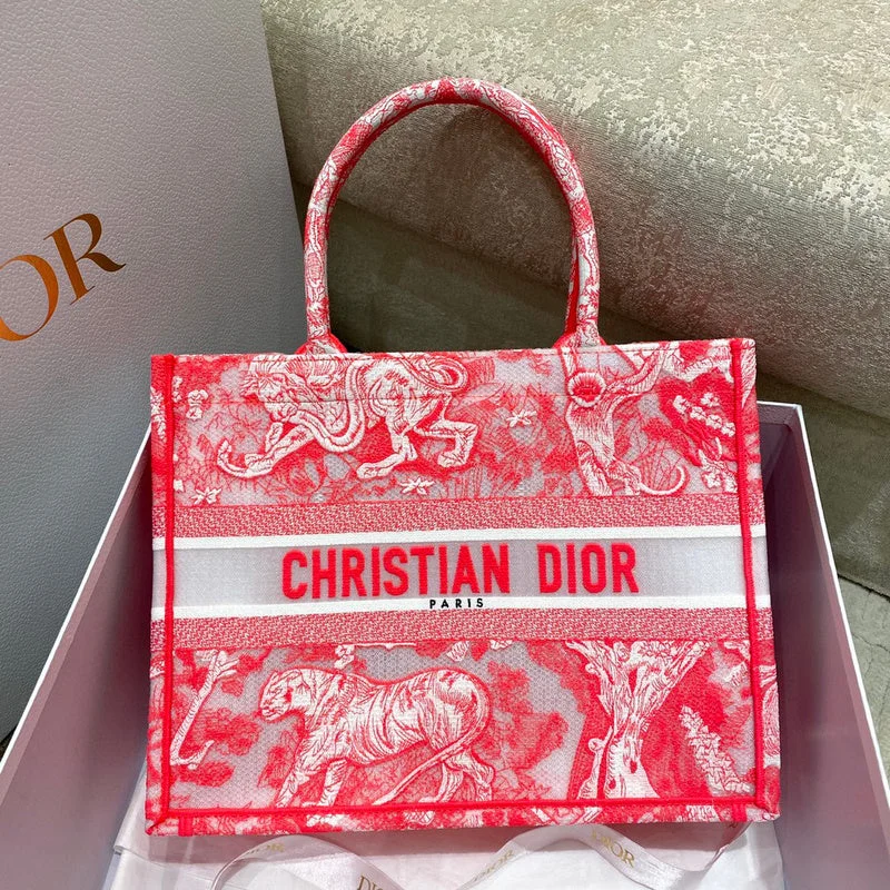 Christian Dior tote bags with a printed Dior logo on the frontChristian Dior Bags - 4512