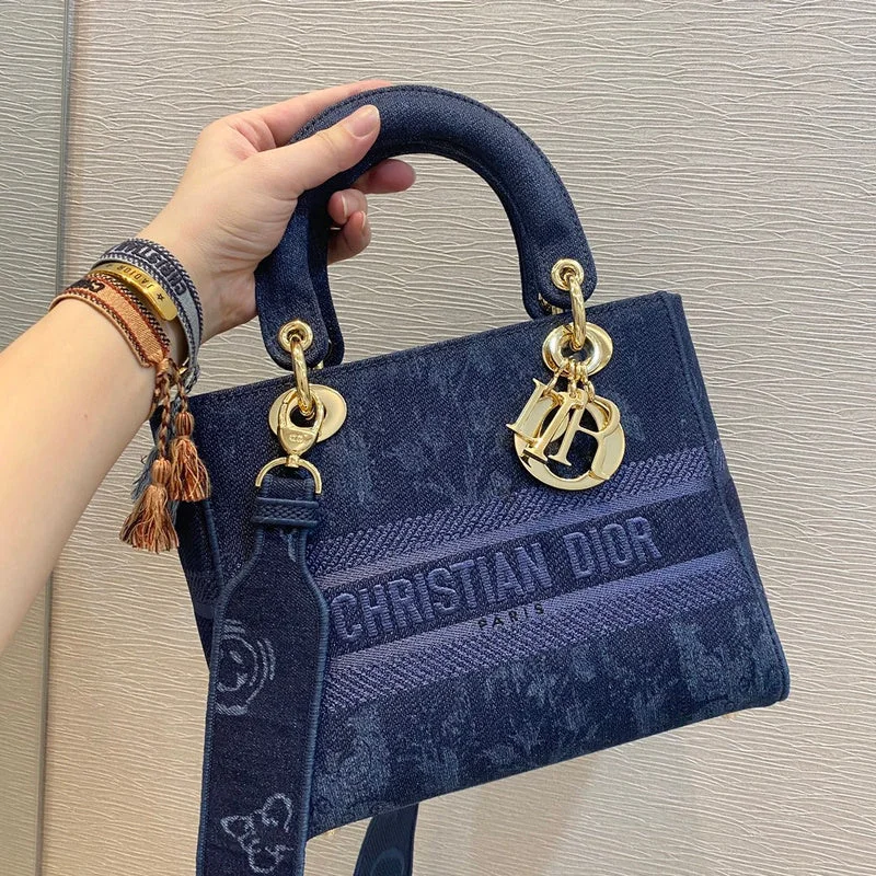 Christian Dior tote bags with a printed Dior logo on the frontChristian Dior Bags - 5950