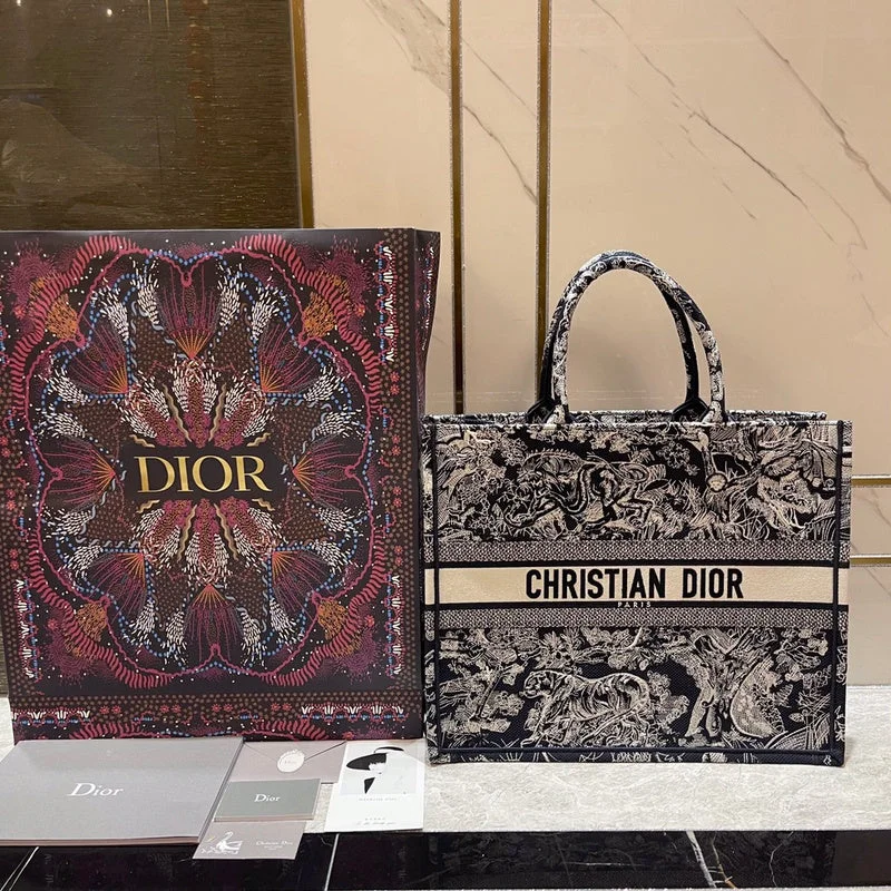 Christian Dior tote bags with a printed Dior logo on the frontChristian Dior Bags - 5988